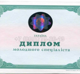 Диплом Техникума Украины 2002г в Архангельске